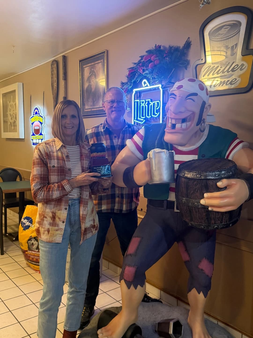 2ND ANNUAL CHILI COOK OFF Winners Janet and Jim